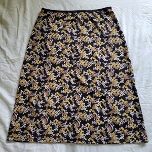 Exact Change | Y2K Vintage Floral Slip Skirt